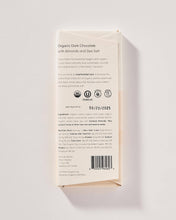 Load image into Gallery viewer, Organic Dark Chocolate with Almonds and Sea Salt