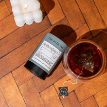 Load image into Gallery viewer, Lavender Earl Grey Black Tea Mini Tea Tube Gift (5 tea bags)