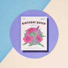 Load image into Gallery viewer, Birthday Queen birthday greeting card
