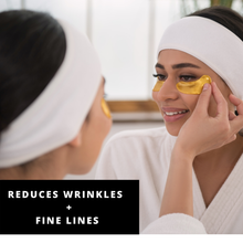 Load image into Gallery viewer, Perk Up - Gold and Hyaluronic Acid Eye Mask
