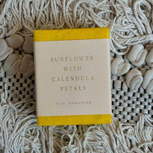 Saipua: Sunflower with Calendula Petals - unscented