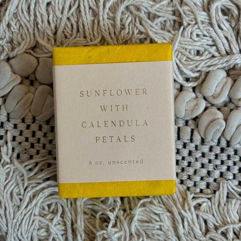 Saipua: Sunflower with Calendula Petals - unscented