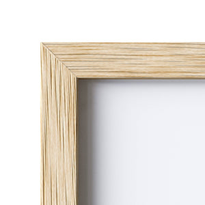 Natural Oak Wood Frame: 8x10