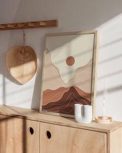 Natural Oak Wood Frame: 8x10