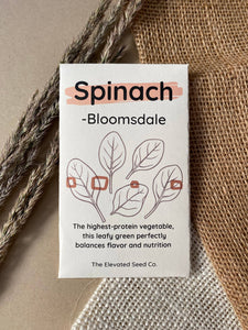 Spinach Seeds- Bloomsdale