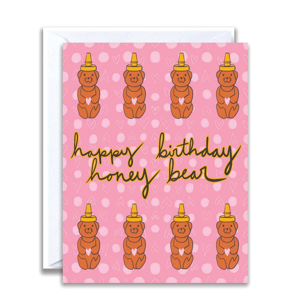 Honey Bear, Birthday Card