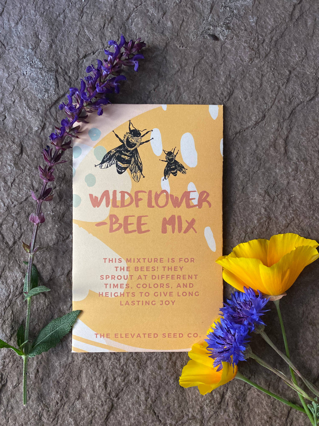 Wild Flower Garden Seed Mix- For the Bees